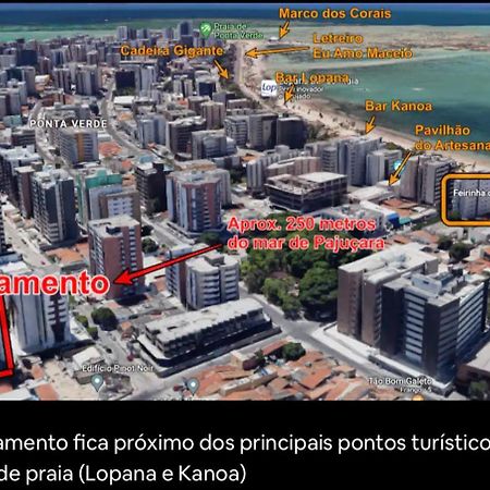 Apartamento Ponta Verde-Pajucara - Edf-Soho 2 Quartos - Castelo B Temporada Maceió Εξωτερικό φωτογραφία