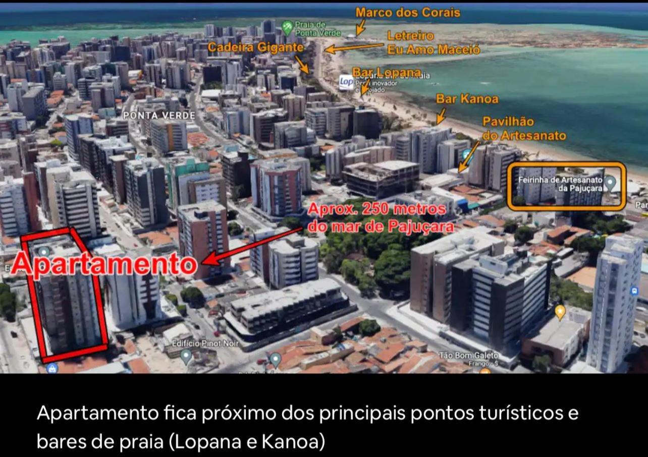 Apartamento Ponta Verde-Pajucara - Edf-Soho 2 Quartos - Castelo B Temporada Maceió Εξωτερικό φωτογραφία